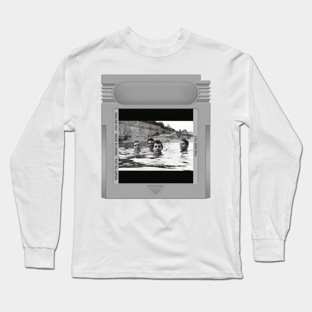 Spiderland Game Cartridge Long Sleeve T-Shirt by fantanamobay@gmail.com